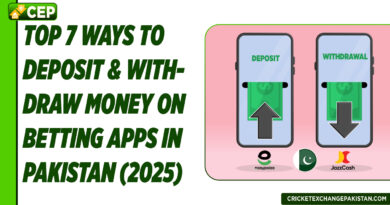 Top 7 Ways to Deposit and Withdraw Money on Betting Apps in Pakistan (2025)